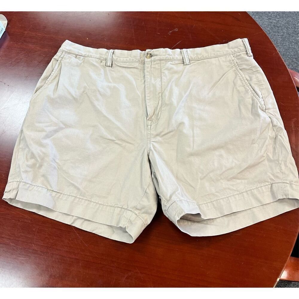Polo Ralph Lauren Tan Stretch Classic Fit Chino Shorts sz 38